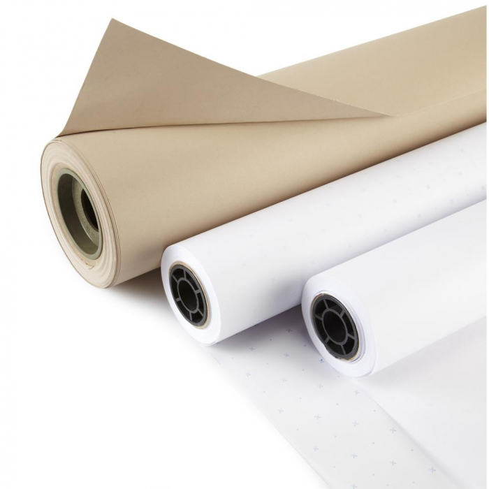 WTBP65 165cm White Protection Paper 18gsm x 1050m-699